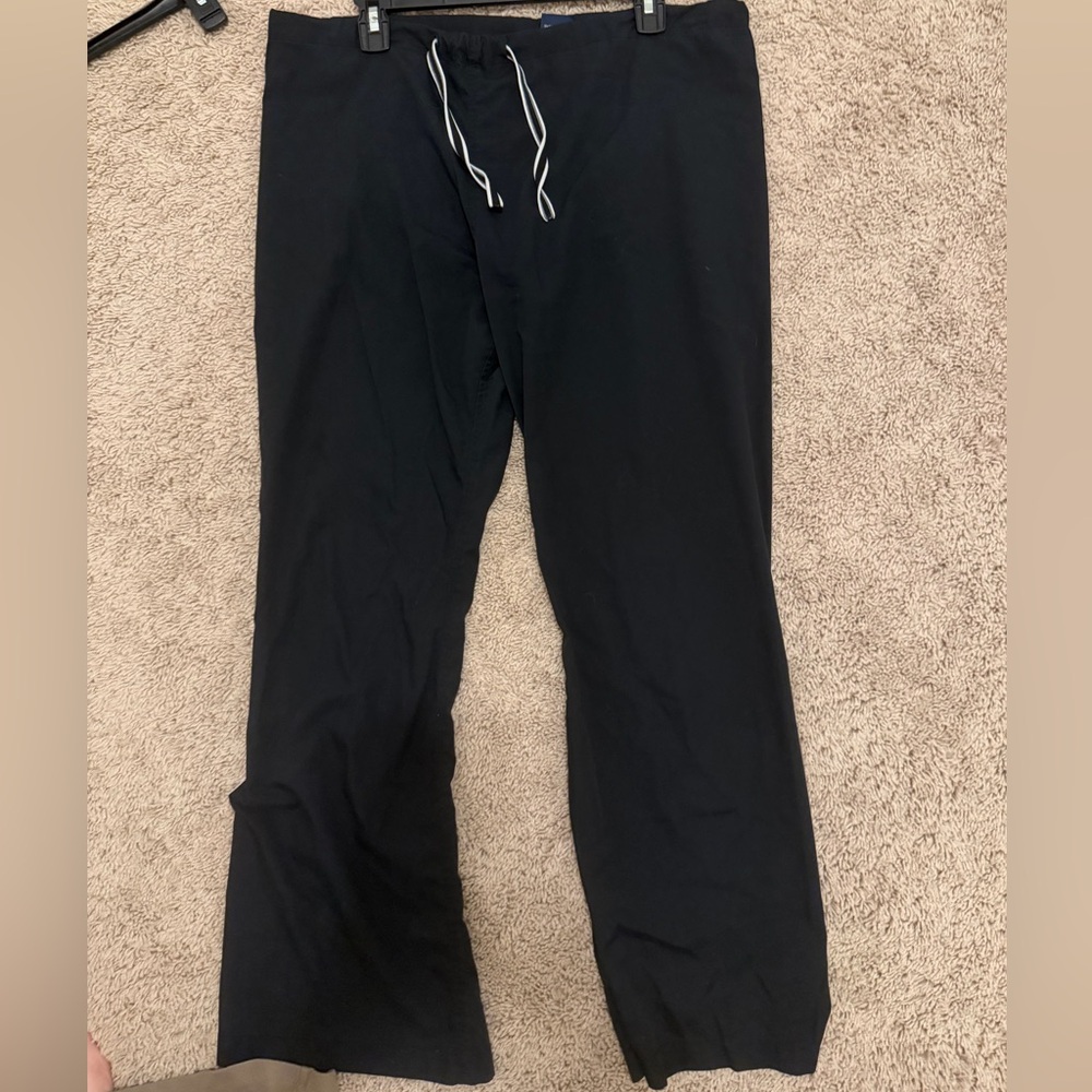 Women’s Blue Sky Black Scrub pants